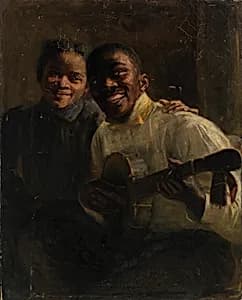 Two Negro Musicians by Robert Lee MacCameron