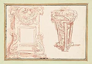Two pedestals by Jean-Robert Ango, French, active in Rome 1759 –1770, d. 1773