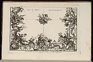 Two Quarters of a Ceiling by François de Cuvilliés the Elder, Belgian, active Germany, 1695 - 1768
