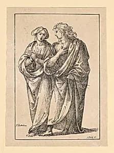 Two Standing Figures