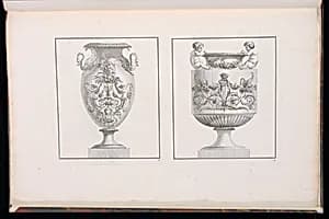 Two Vase Designs by Charles Normand, French, 1765 – 1840