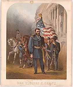 Ulysses S. Grant by Samuel S. Frizzell, 1843 - 1895