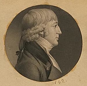 Unidentified Man by Charles Balthazar Julien Févret de Saint-Mémin, 12 Mar 1770 - 23 Jun 1852
