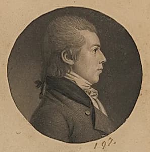 Unidentified Man by Charles Balthazar Julien Févret de Saint-Mémin, 12 Mar 1770 - 23 Jun 1852