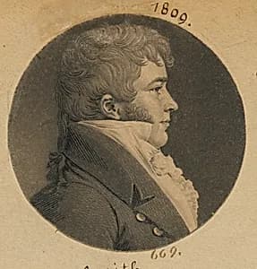 Unidentified Man by Charles Balthazar Julien Févret de Saint-Mémin, 12 Mar 1770 - 23 Jun 1852