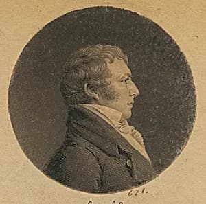 Unidentified Man by Charles Balthazar Julien Févret de Saint-Mémin, 12 Mar 1770 - 23 Jun 1852