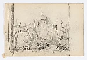 Untitled (Fishing Boats) by Howard Russell Butler