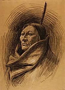 Untitled (Indian) by Louis Schaettle
