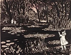Untitled (Lily Pond) by H. Lyman Saÿen
