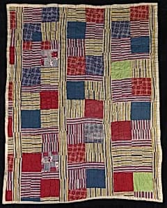Untitled (Squares and Strips) by Unidentified (American)