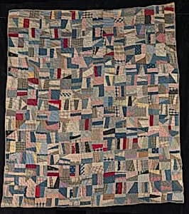 Untitled (String Quilt) by Unidentified (American)
