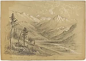 Valley of the Tomichi, Colorado by Henry Arthur Elkins