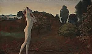 Valley's Brim by Arthur Bowen Davies, American, b. Utica, New York, 1862–1928