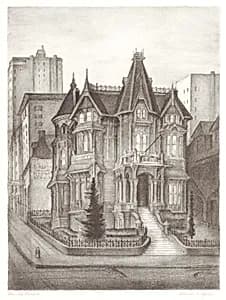 Van Ness Mansion by Marguerite Redman Dorgeloh
