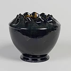 Vase by George E. Ohr, American, 1857–1918