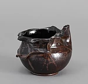 Vase by George E. Ohr, American, 1857–1918