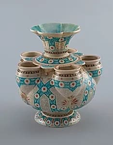 Vase by Joseph Théodore Deck, French, 1823 - 1891