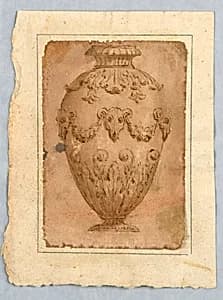 Vase with Bucraneum by Unknown
