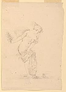 Venus Picking Flowers by Fortunato Duranti, Italian, 1787 - 1863