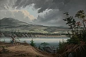 View of Cohoes by J.W. Hill