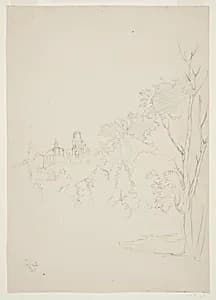 View of Olana by Frederic Edwin Church, American, 1826–1900
