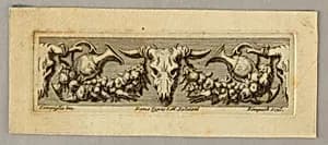 Vignette, Ornamental Frieze by Maximilian Joseph Limpach, Czech, active the 1st half of 18th century