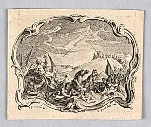 Vignette by François Joullain, France, 1697 – 1778