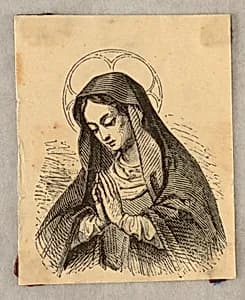 Vignette, The Virgin by Unknown