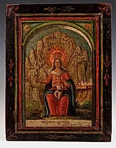 Virgen de Monserrate by Unidentified (Puerto Rican)