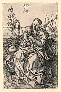 Virgin and Child by Heinrich Aldegrever, German, 1502 - ca. 1561