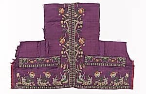Waistcoat fragment by Unknown