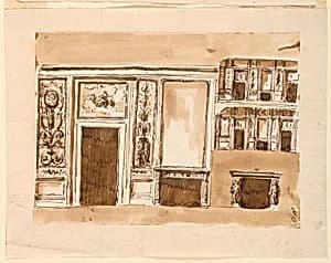 Wall Elevation by Giuseppe Barberi, Italian, 1746–1809
