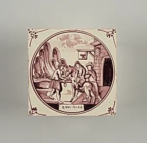 Wall tile by Unknown
