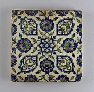 Wall tile by Unknown