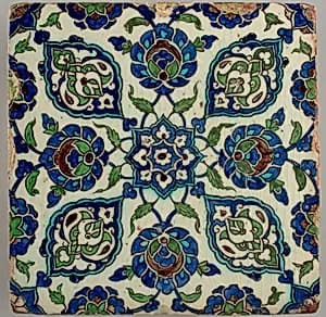 Wall tile by Unknown