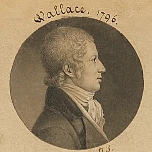 Wallace by Charles Balthazar Julien Févret de Saint-Mémin, 12 Mar 1770 - 23 Jun 1852