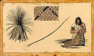 Weaving Yucca by Unidentified (American)