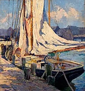 Wharf Scene, Gloucester