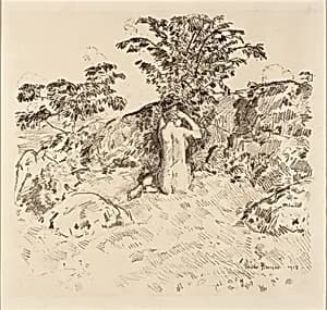 Wild Cherry Tree by Childe Hassam