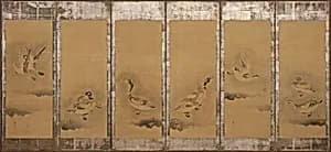 Wild geese by Tawaraya Sotatsu 俵屋宗達 (fl. ca. 1600-1643)