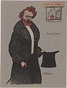 William Andrews Clark by Carlo de Fornaro, 1871 - 1949
