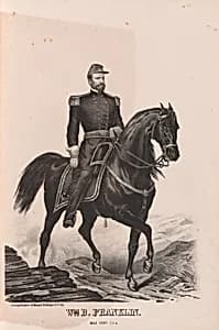 William B. Franklin by Ehrgott & Forbriger Lithography Company, active 1856 - 1869