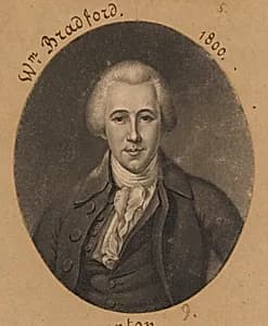 William Bradford, Jr. by Charles Balthazar Julien Févret de Saint-Mémin, 12 Mar 1770 - 23 Jun 1852