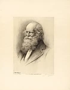 William Cullen Bryant by Jacques Reich, 10 Aug 1852 - 8 Jul 1923