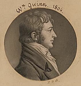William Gwynn by Charles Balthazar Julien Févret de Saint-Mémin, 12 Mar 1770 - 23 Jun 1852