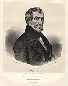 William Henry Harrison by Charles Fenderich, 1805 - 1887