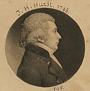 William Hurst by Charles Balthazar Julien Févret de Saint-Mémin, 12 Mar 1770 - 23 Jun 1852