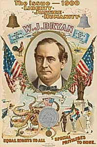 William Jennings Bryan by Strobridge Lithography Company, 1867 - 1961