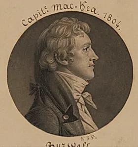 William MacRea by Charles Balthazar Julien Févret de Saint-Mémin, 12 Mar 1770 - 23 Jun 1852