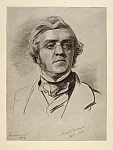 William Makepeace Thackeray by Henry Wolf